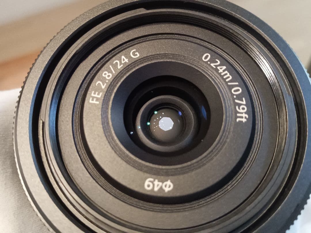 新品級 SONY FE 24mm F2.8 G【取説+元箱+安心返金保証付き】