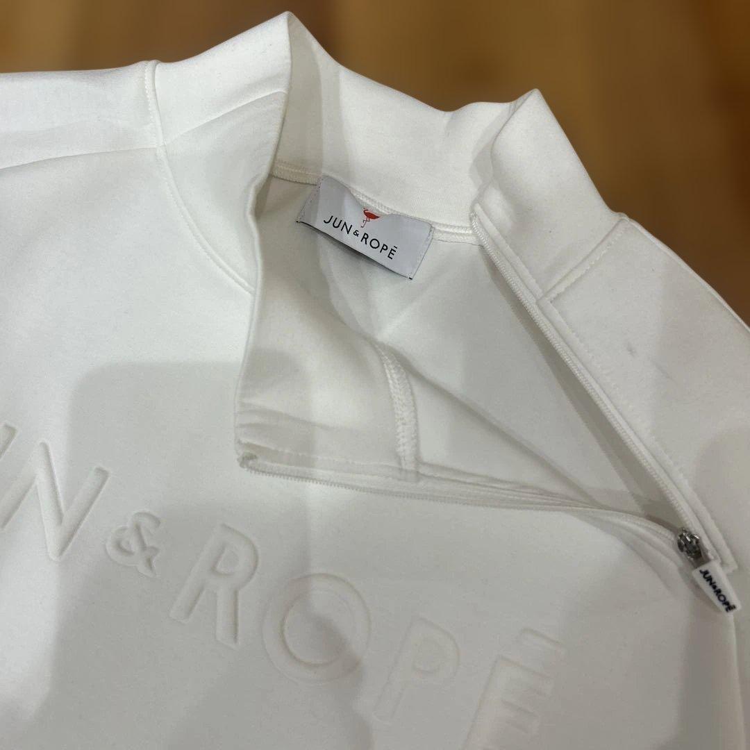 ジュン&ロペ　白　トレーナー