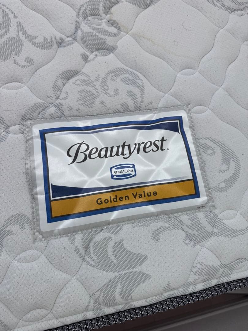 【セット】SIMMONS セミダブルマットレス＋ベッドフレーム