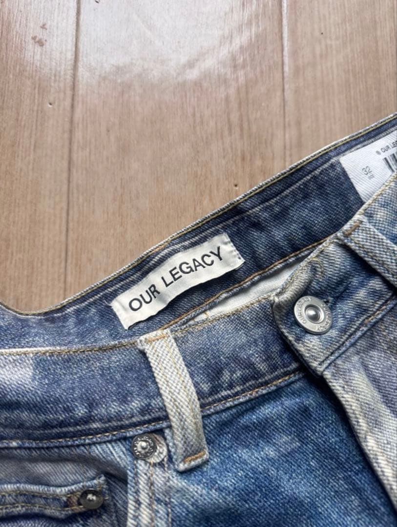 OUR LEGACY THIRD CUT digital print デニム32