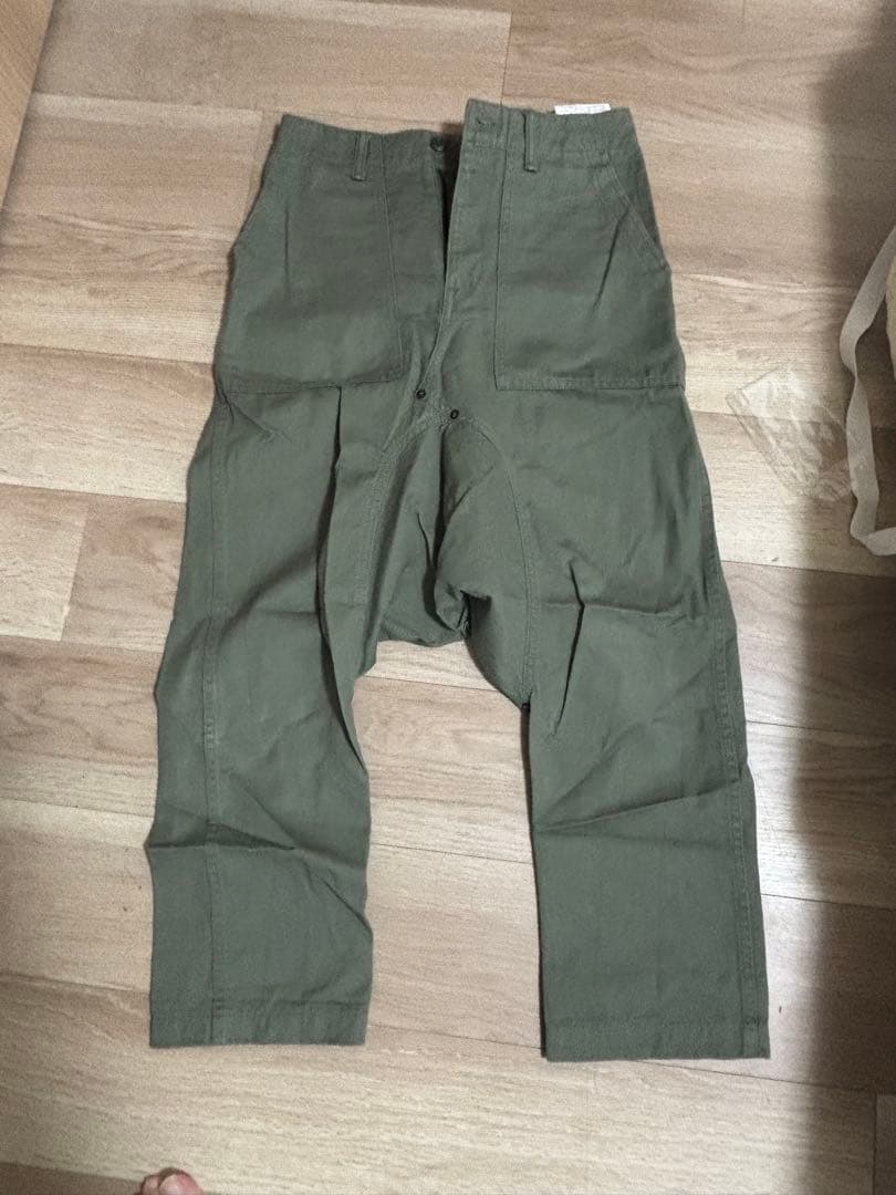 ガンリュウ　サルエルベイカー　サイズs