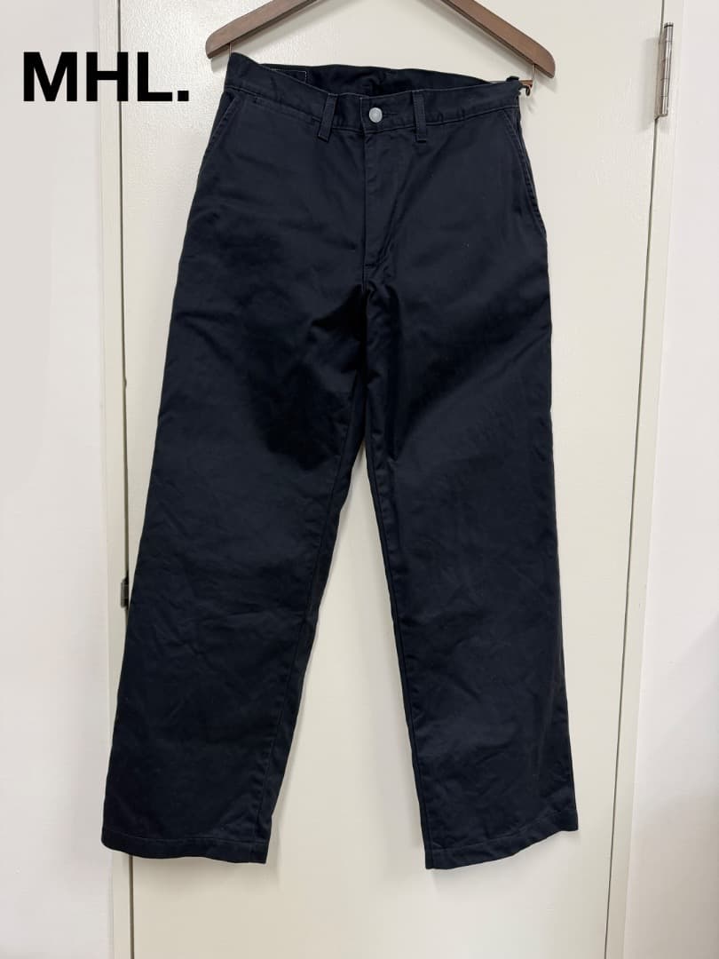 マーガレットハウエル MHL. エドウィン EDWIN チノパン ワイドパンツ