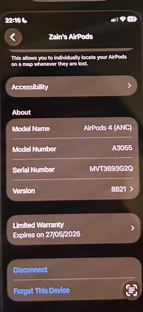 イヤホン AirPods 4 anc