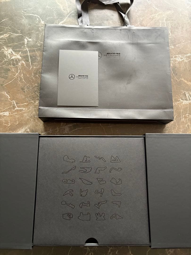 2025 鈴鹿　AMG PETRONAS F1サーキットペーパーウエイト