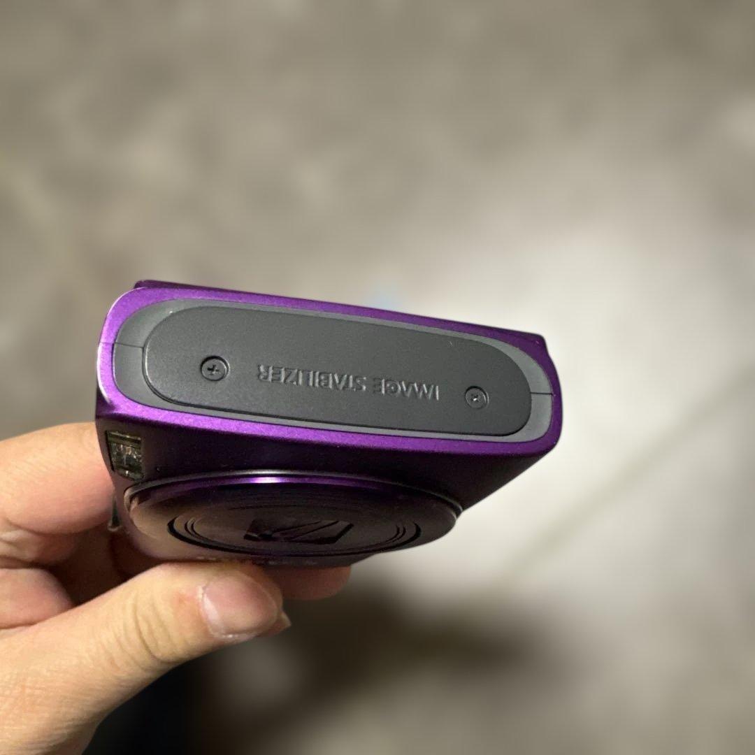 美品　人気色　Canon IXY 600F パープル