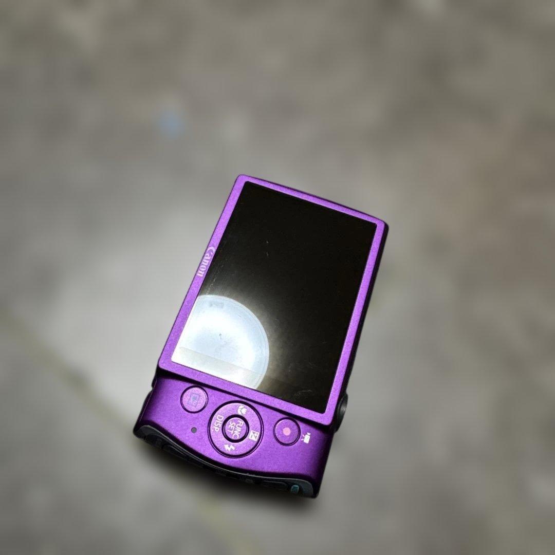 美品　人気色　Canon IXY 600F パープル