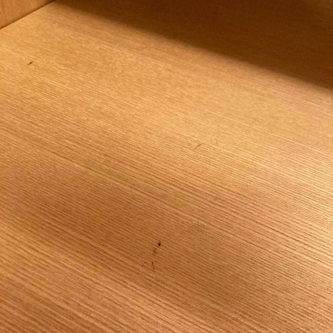 無印良品　ナチュラル木製収納キャビネット 4棚付き
