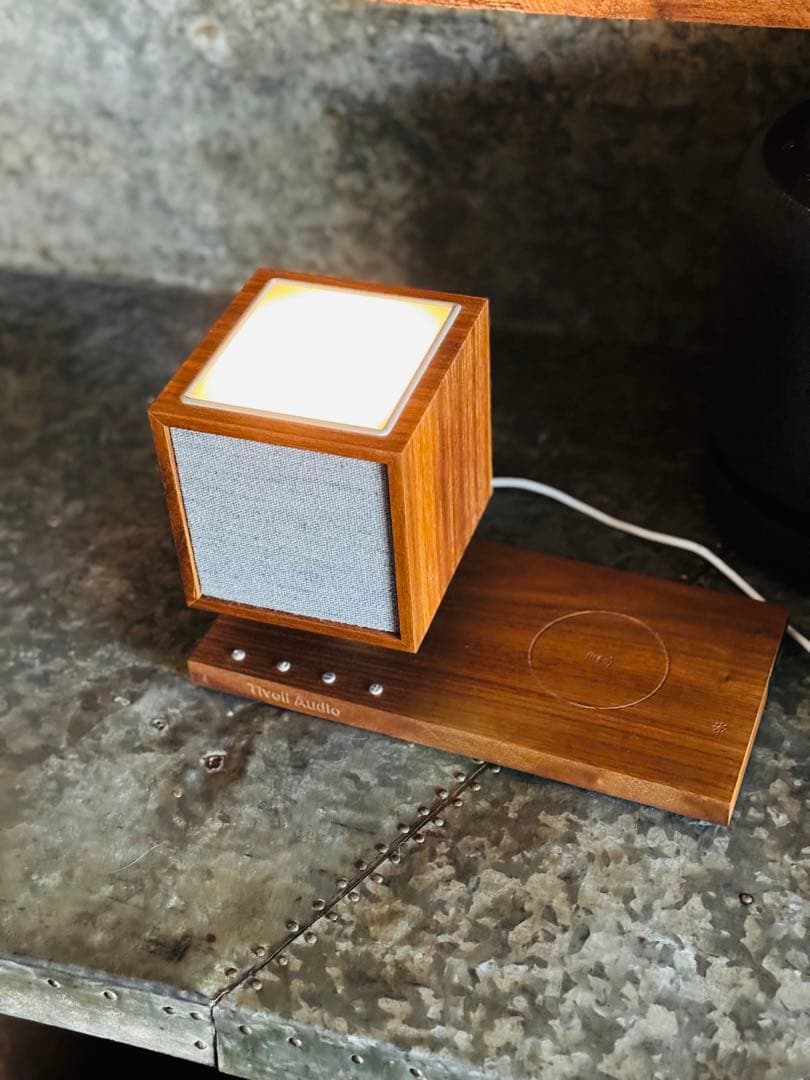 Tovoli Audio ワイヤレススピーカー 木製キューブ