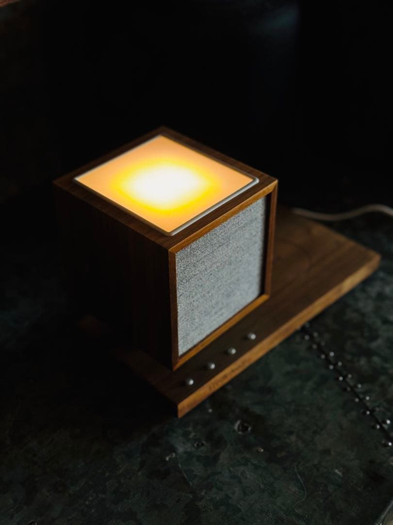 Tovoli Audio ワイヤレススピーカー 木製キューブ