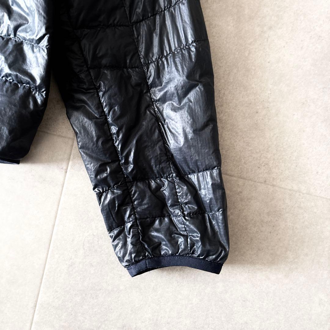 美品✨️ノースフェイス ライトヒートフーディー ダウン M ネイビー サミット