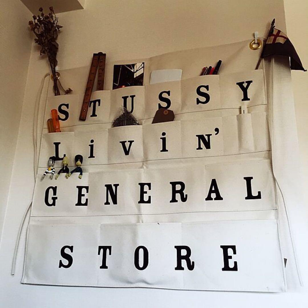 その他 STUSSY Livin' GENERAL STORE CANVAS WALL