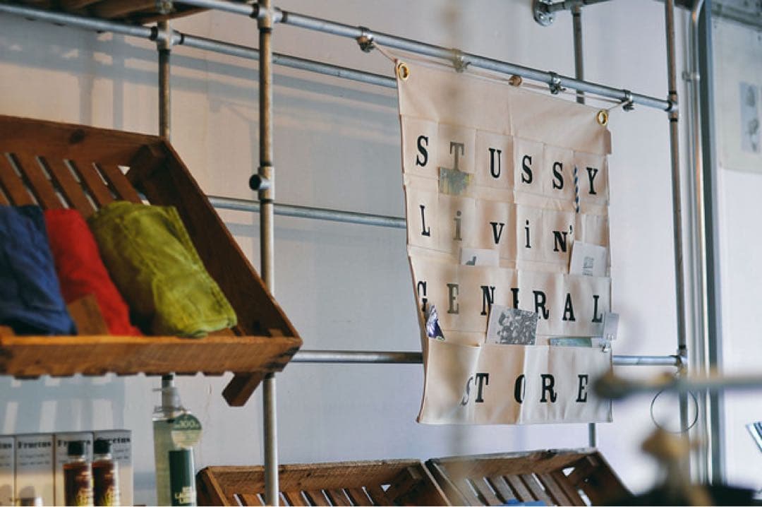 その他 STUSSY Livin' GENERAL STORE CANVAS WALL