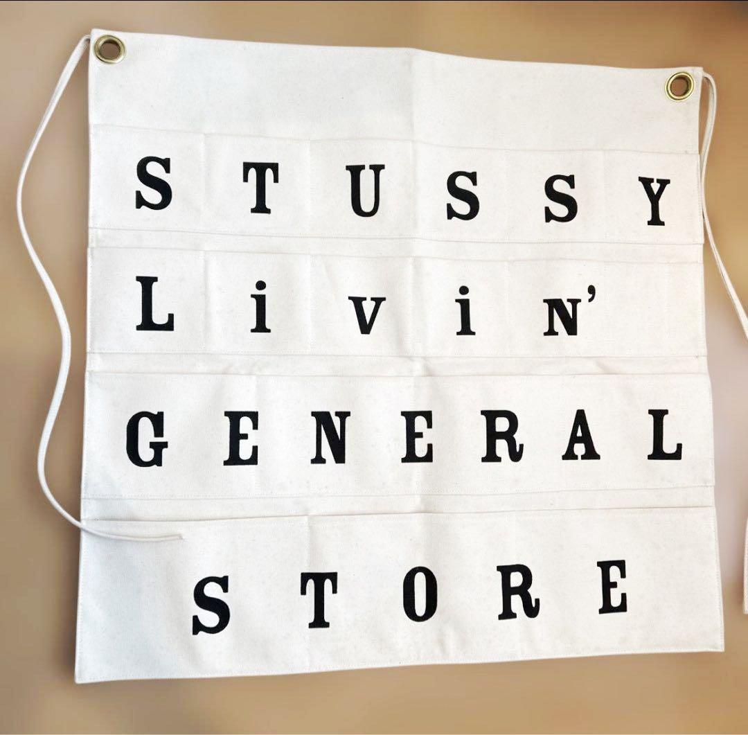 その他 STUSSY Livin' GENERAL STORE CANVAS WALL