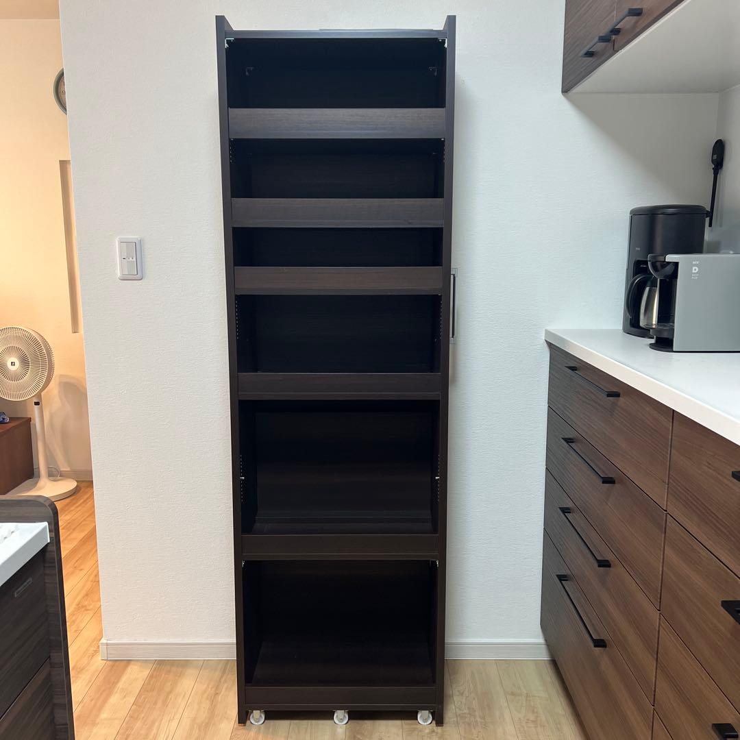 隙間ワゴン W550×H1800×D330 ディノス家具