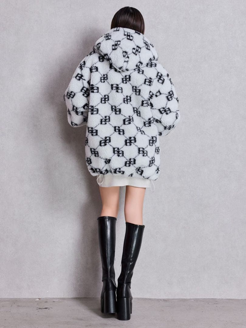 未使用 GYDA GGラメボアBIGブルゾン 2025 ジャケット