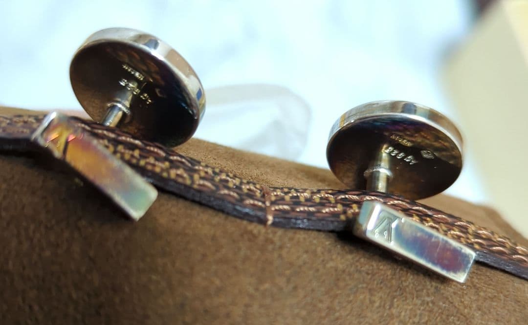 【未使用】ルイ・ヴィトン\"　カフスボタン&専用ケース