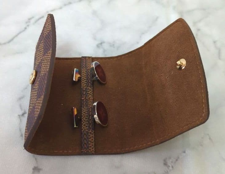 【未使用】ルイ・ヴィトン\"　カフスボタン&専用ケース