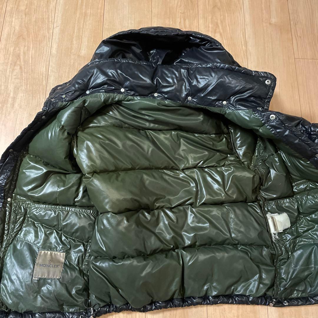 モンクレール　k2 サイズ2 黒　ダウンジャケット