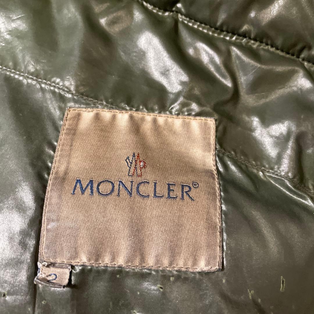 モンクレール　k2 サイズ2 黒　ダウンジャケット