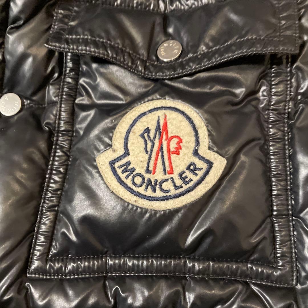 モンクレール　k2 サイズ2 黒　ダウンジャケット