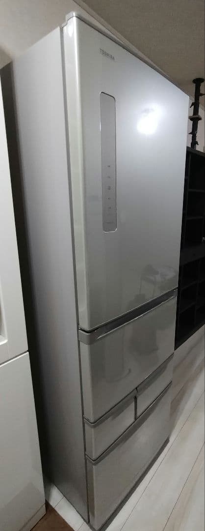 TOSHIBA VEGETA ノンフロン冷凍冷蔵庫 GR-F43G 5ドア