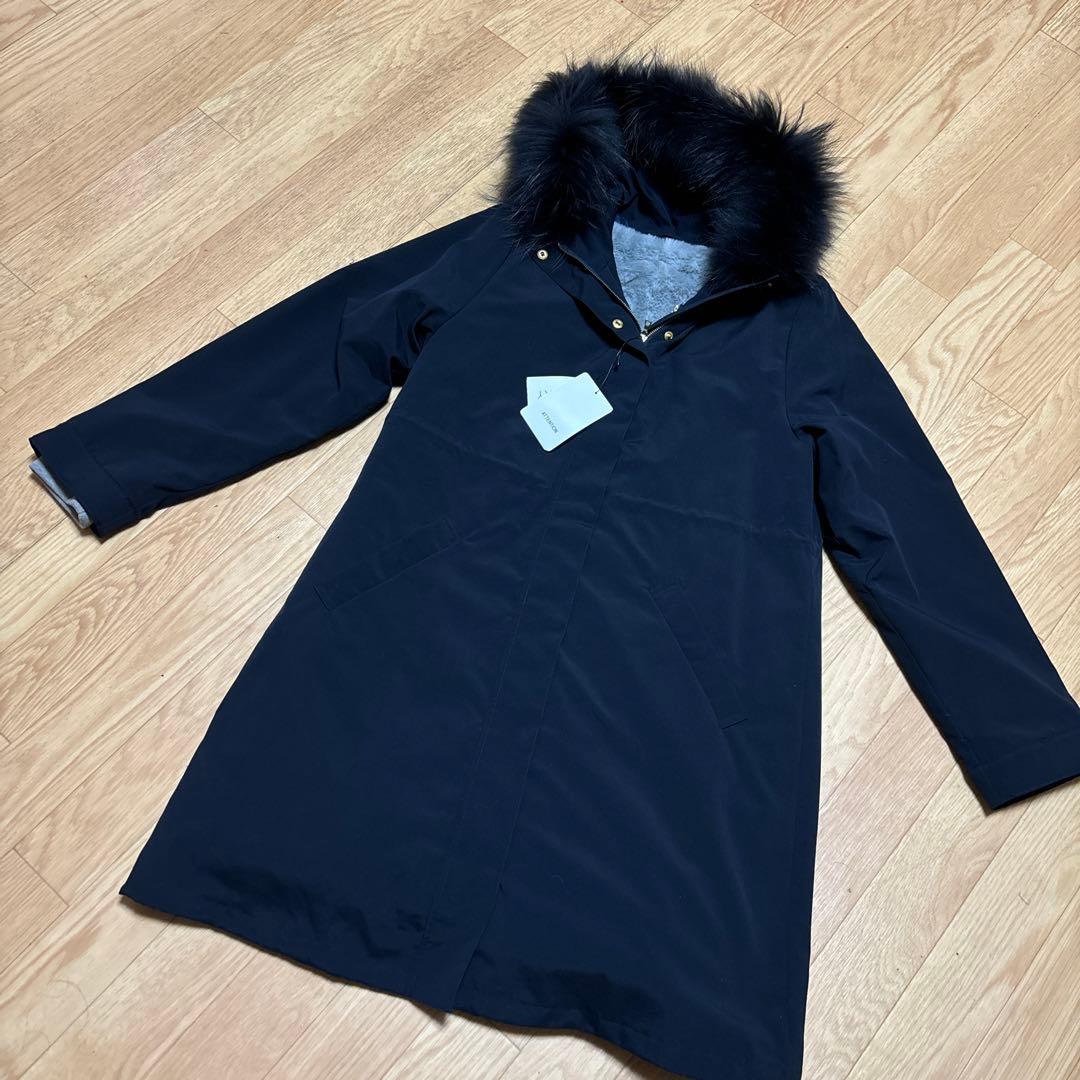 新品タグ付き　vicky ライナー3way モッズコート　0 ネイビー