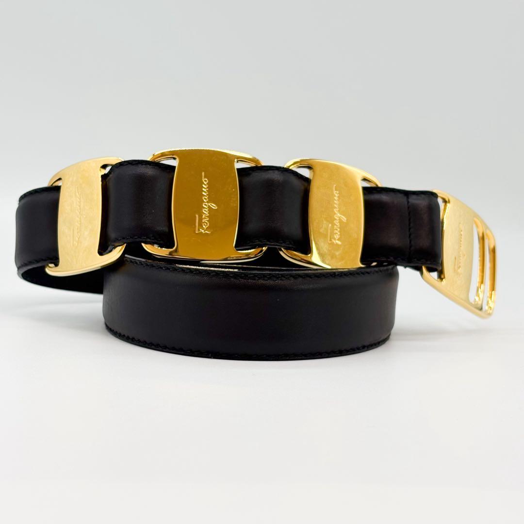 ♡美品♡ Salvatore Ferragamo フェラガモ レザー ベルト