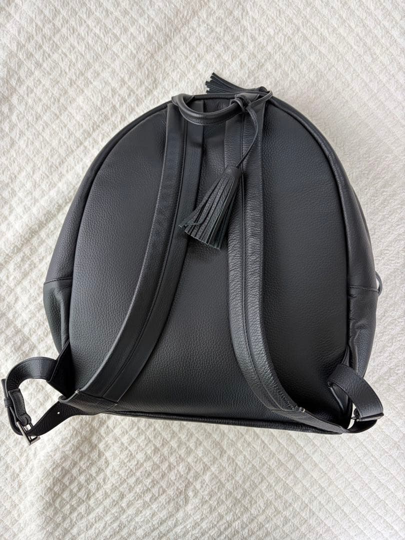 【トッキー 】ACATEアカーテ　レザーバックパック　黒（ブラック）