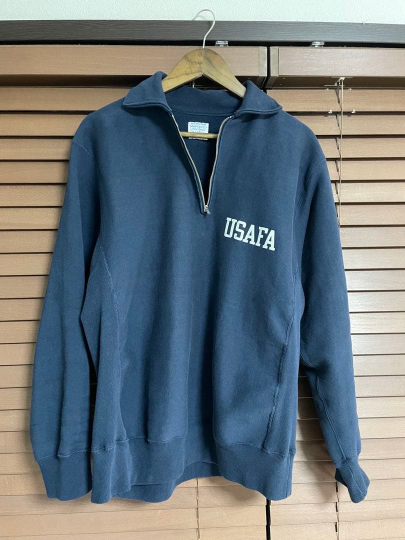 L-501xx　ウエアハウス　リバースウィーブ　ハーフジップ