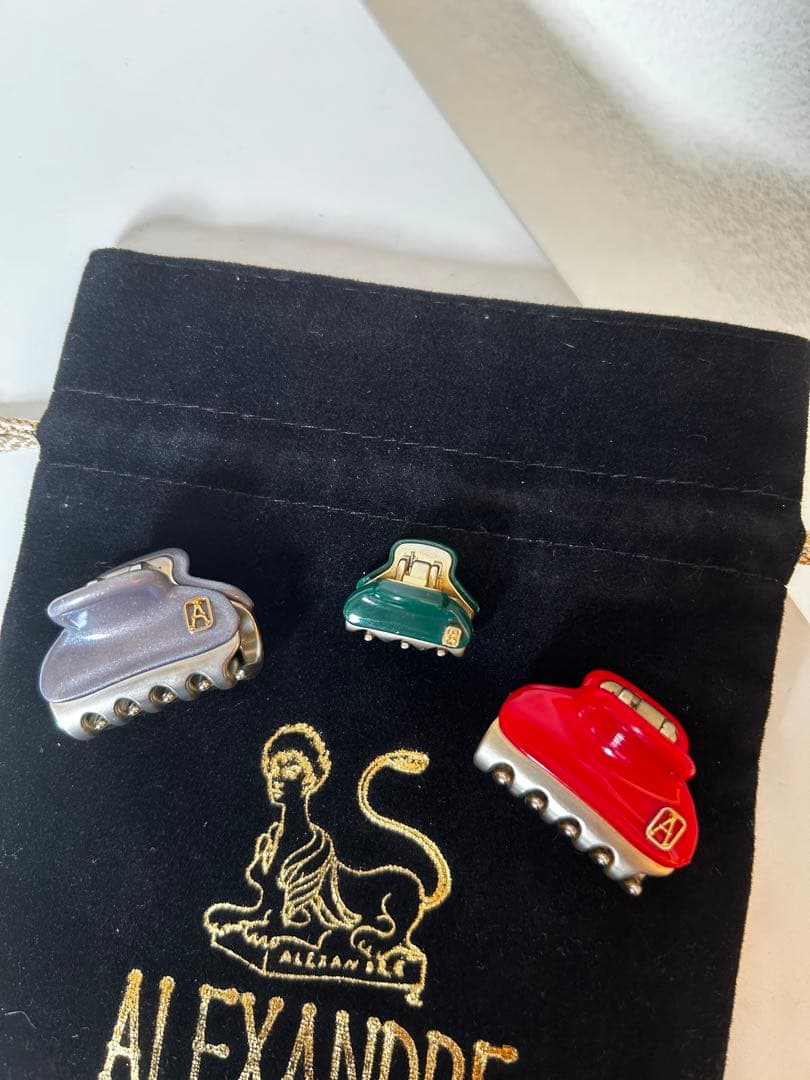 アレクサンドルドゥパリ・ミニクリップ3点セット・未使用品