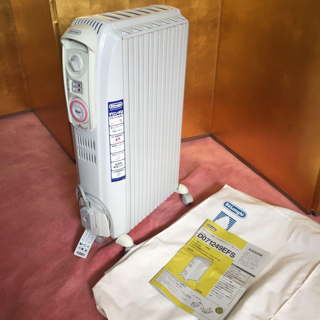デロンギ社製のオイル密閉式ラジエター型ヒーター