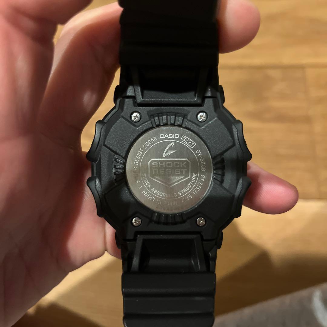 G-SHOCK デジタル腕時計 ブラック　GX-56GB