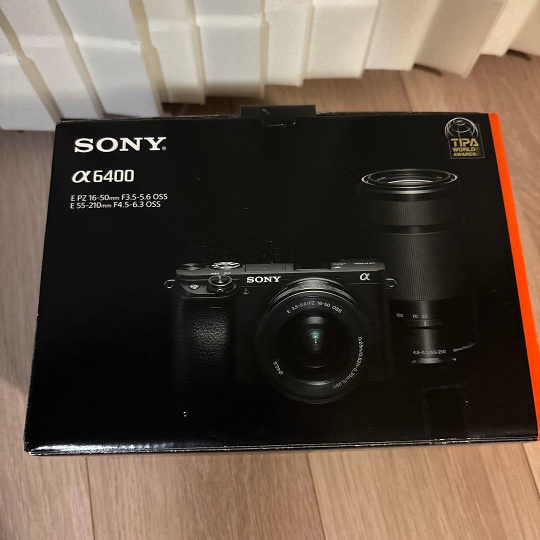 【ガイドブック．予備バッテリー付】SONY α6400 ダブルズームレンズキット
