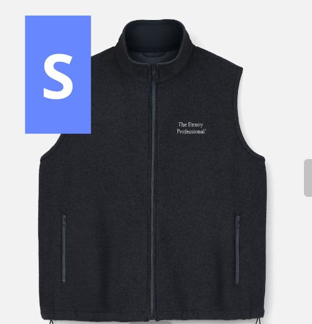 ENNOY PROFESSIONAL FLEECE VEST 新品未使用　S