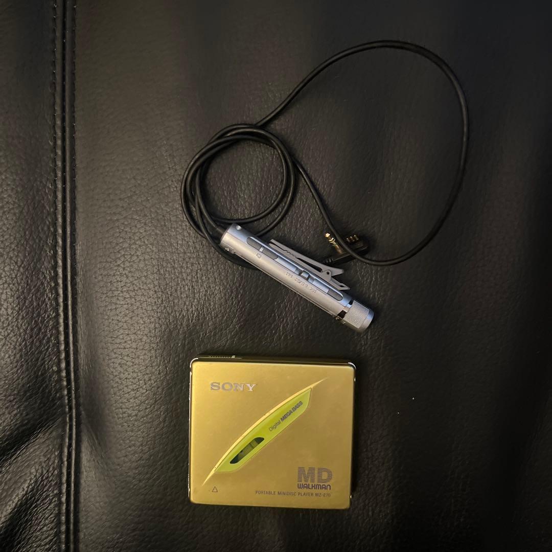 SONY ポータブルMDプレーヤー MZ-E70
