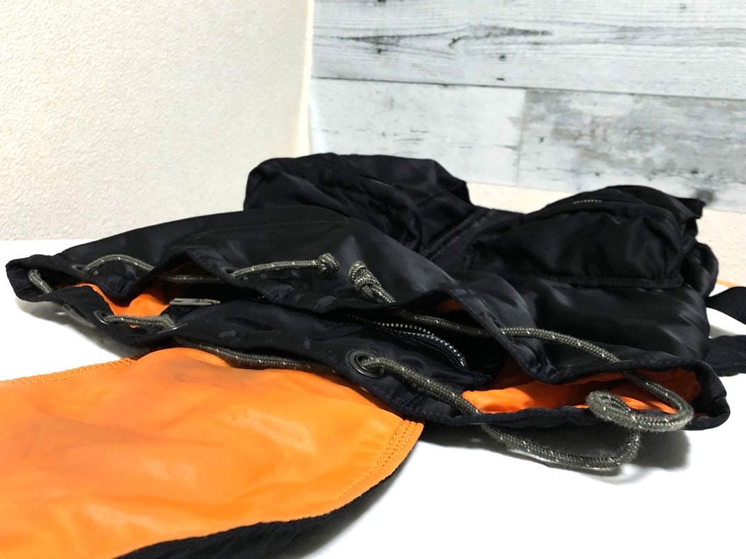 美品✨ポーター タンカー リュック バックパック 大容量 A4可 ブラック