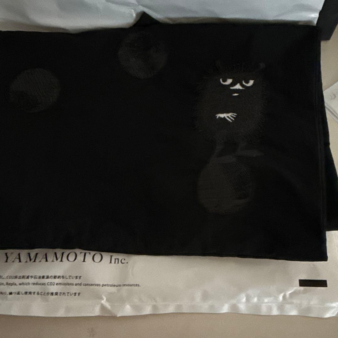 Y’s ワイズ スティンキー刺繍エコバッグ 黒 新品 未使用