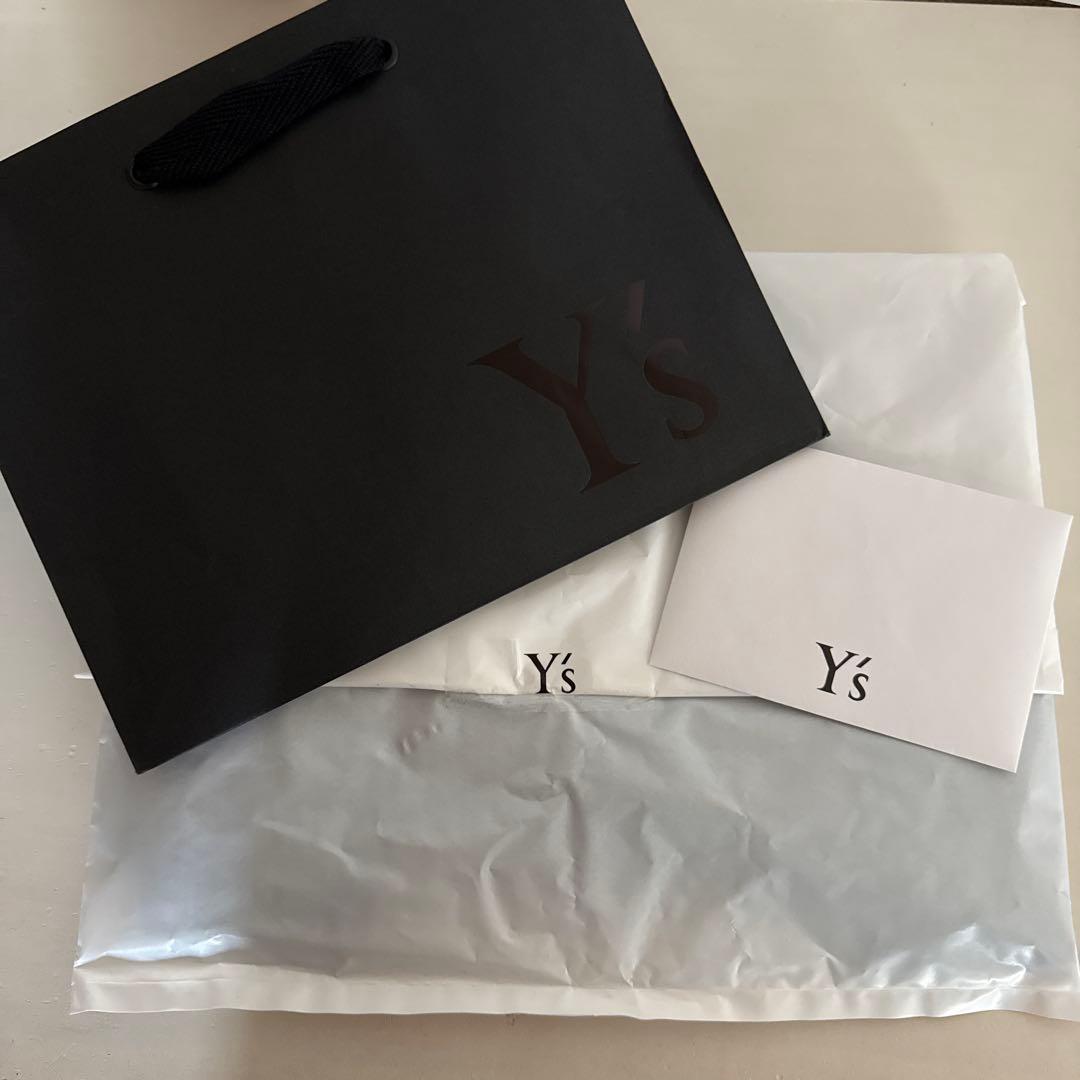 Y’s ワイズ スティンキー刺繍エコバッグ 黒 新品 未使用