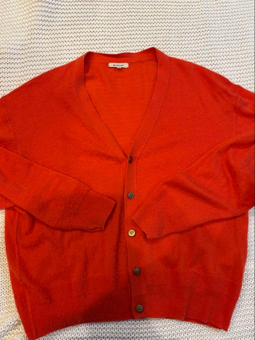 BLAMINKシルクカシミヤ カーディガン ブラミンク