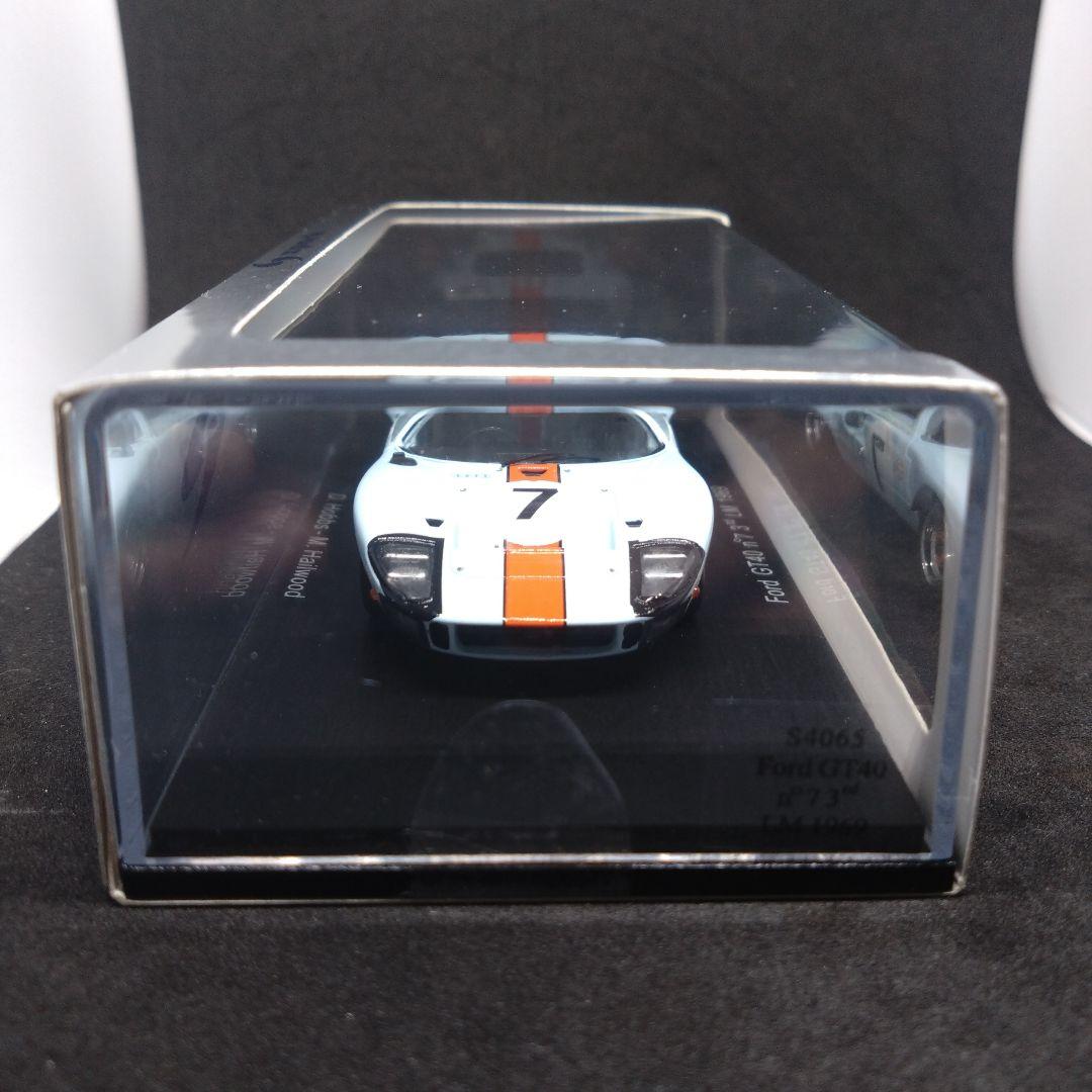 スパーク 1/43 フォード GT40 1969 ル・マン24時間 3位 ガルフ