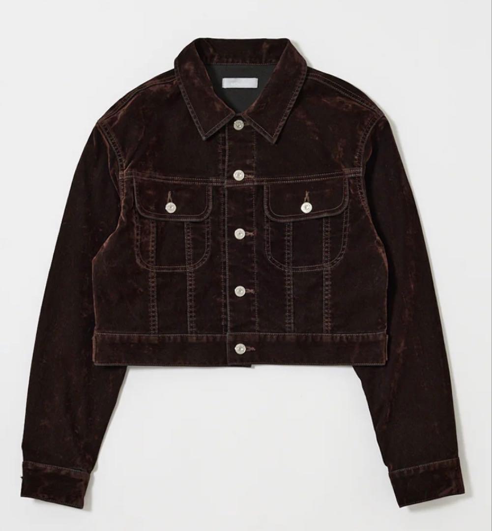 MOUSSY VELVET SHORT ジャケット