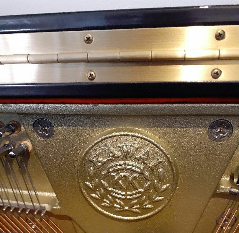 KAWAI LD-55 アップライトピアノ ブラック 高さ調整椅子付き