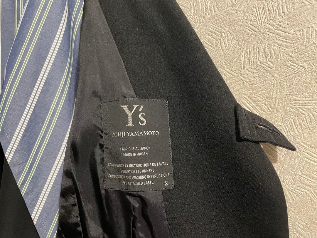 Y's Yohji Yamamoto 立体裁断 テーラード ジャケット