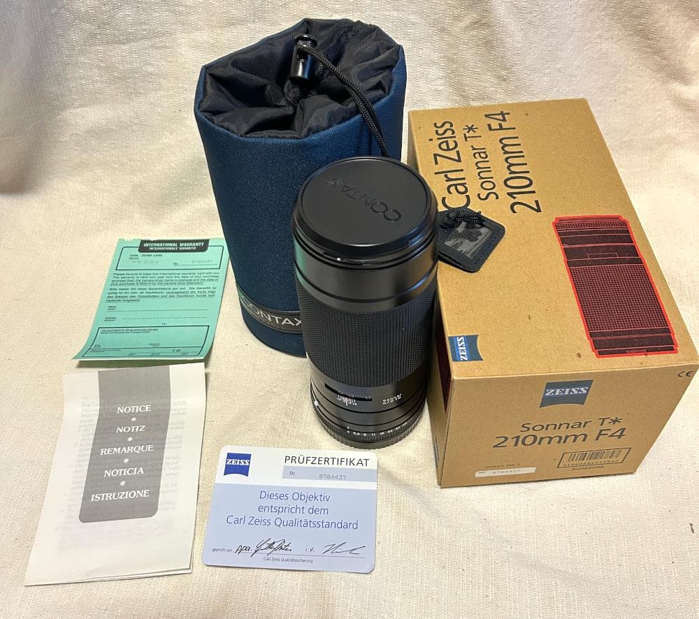 CONTAX 645 美品 SONNAR T* 210mm F4 カールツァイス