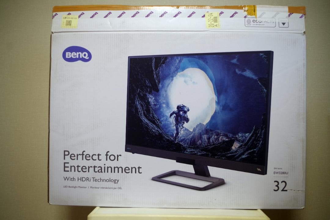 BenQ EW3280U 4K IPS HDRi 2.1ch 内臓スピーカー搭載
