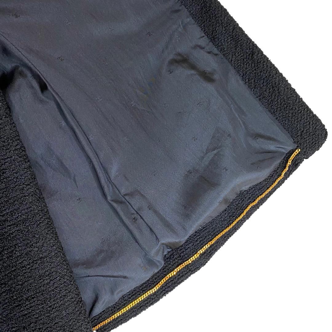 希少 CHANEL ジャケット スカート 42 ヴィンテージ シャネル