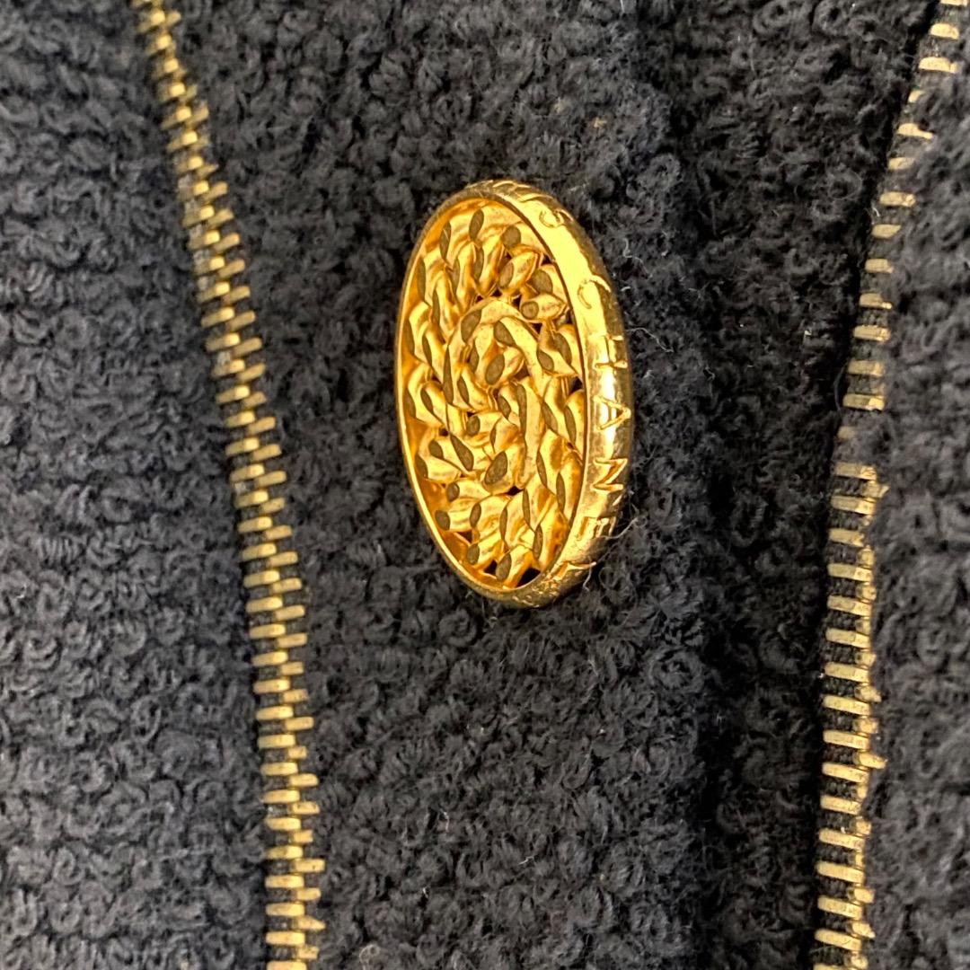 希少 CHANEL ジャケット スカート 42 ヴィンテージ シャネル