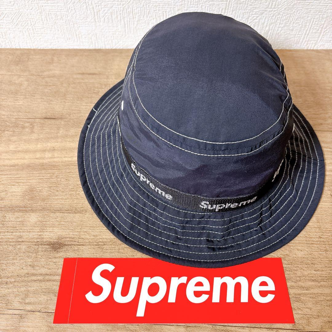 正規品　Supreme バケットハット　帽子 ブラック　黒　ハット