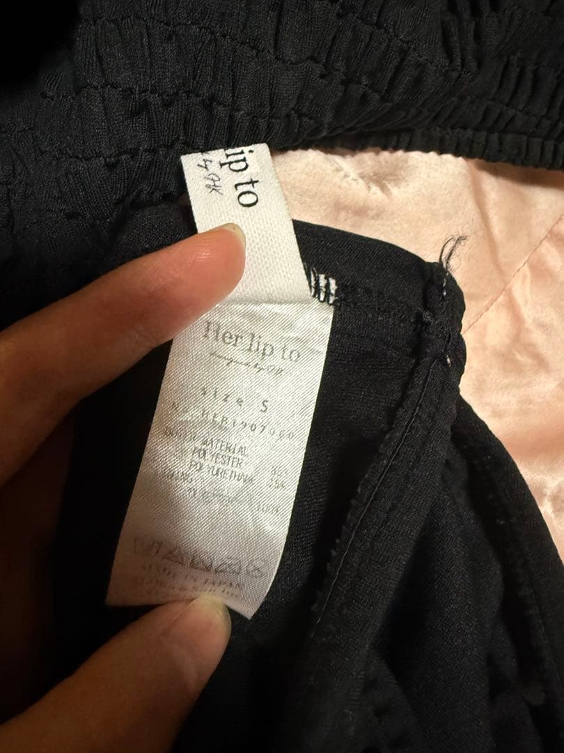 水着・ラッシュガード herlipto swim wear Double Bow One Piece