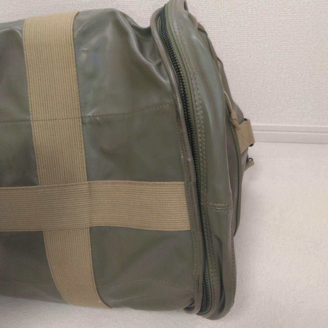 美品　吉田カバン　ラゲッジレーベル　ドラムバッグ　 PORTER　赤バッテン